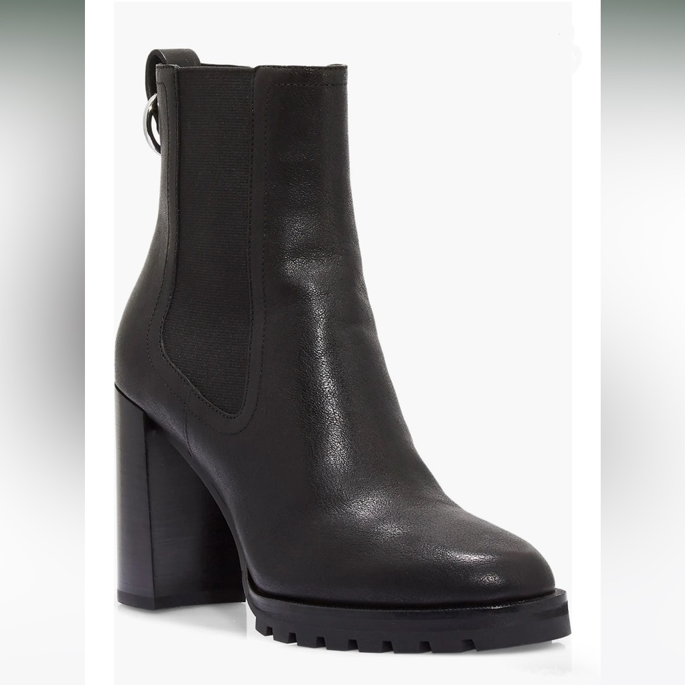 PAIGE LEATHER WATER RESISTANT NATASHA CHELSEA BOOT W BOX